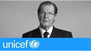 Sir Roger Moore Imagine every voice counts UNICEF