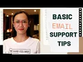 Basic EMAIL Customer Support Tips EMAIL Customer Service Tips for Beginners