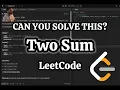 The Two Sum Problem Explained LeetCode Interview Question