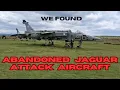 Lagu We found two abandoned Jaguar attack aircraft.
