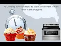 G-Develop Tutorial How to Work with Event Timers for In-Game Objects less than 2 minutes