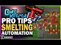 CORE KEEPER AUTOMATIC SMELTING - DONT Use To Many Drills Vein And Ore Mining Tips