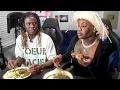 Unghetto Makes Sukihana Eat African Food Cooked By His Mom