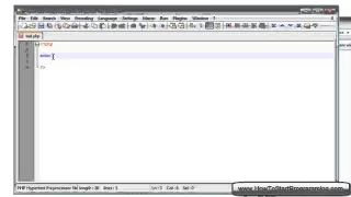 PHP Tutorial 4 Hello World PHP For Beginners