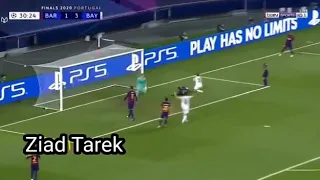 تحفيل برشلونة  ٨  ٢  بيران  دورى الابطال الواحد ربك هو الواحد دندنها
