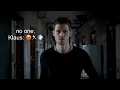 Klaus walking aggressively for 1 minute straight
