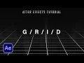 Stunning Infinite Grid Animation in Adobe After Effects Easy Tutorial