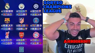 DjMaRiiO REACCIONA AL SORTEO DE LA CHAMPIONS LEAGUE 2026-2027