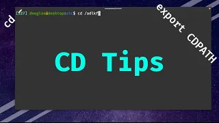 Getting more out of the cd command