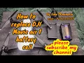 How to replace DJI Mavic air drone battery cells and contact for repairing your dji drone battery