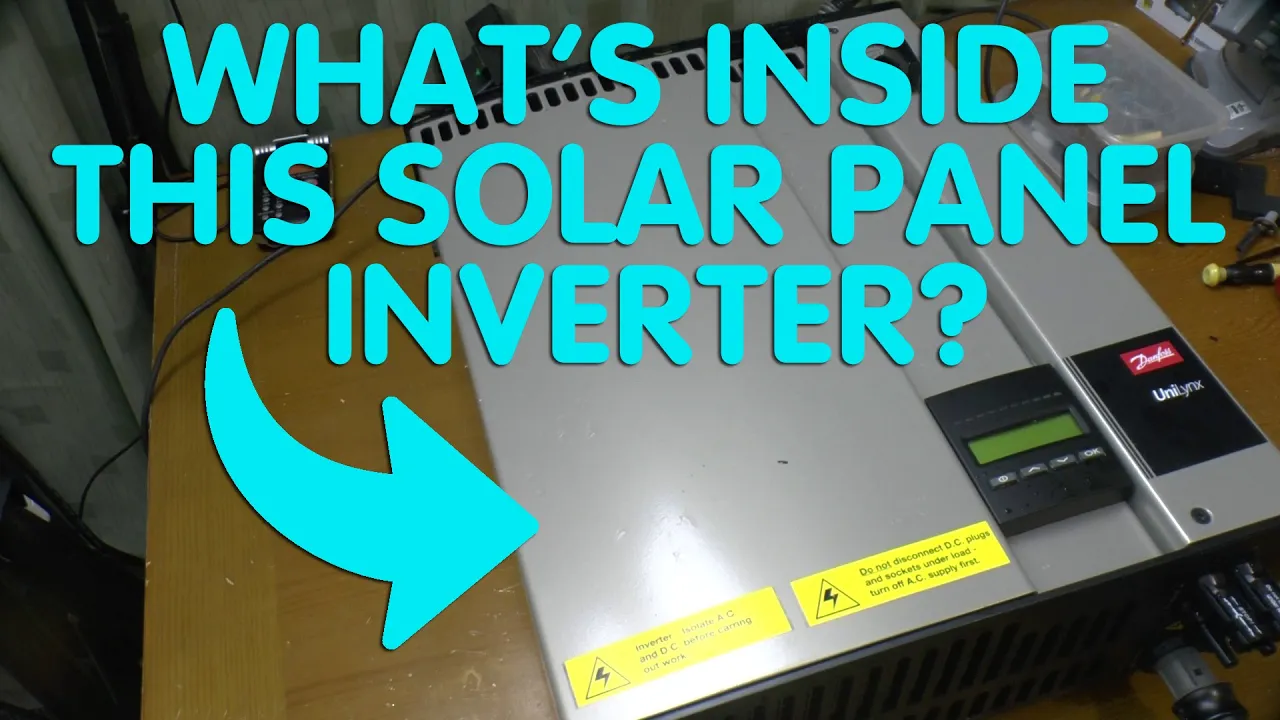 What's inside a Danfoss solar PV inverter?