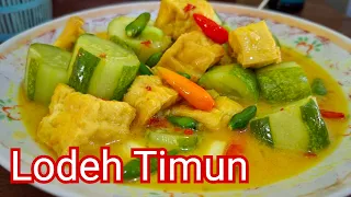 Ternyata Timun Dibikin Lodeh Enak Banget
