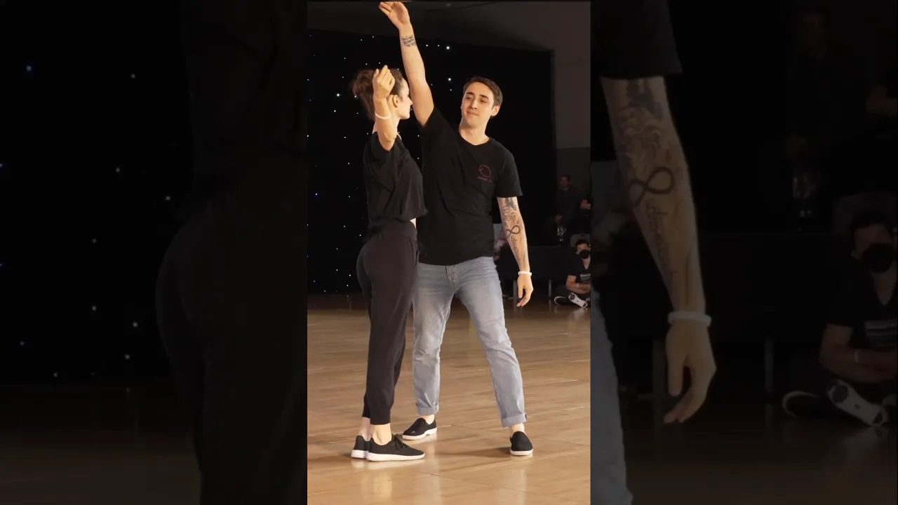 Part 2 - Pure joy dancing with ‪@ChristopherDumond‬ #improv #westcoastswing