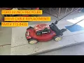 Toro 22 inch Personal Pace Recycler Drive Cable Replacement