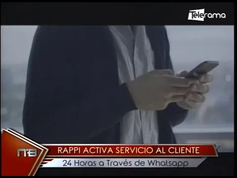 Rappi activa servicio al cliente 24 horas a través de Whatsapp