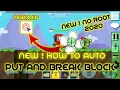 Download Lagu NEW ! HOW TO AUTO PUT AND BREAK BFG ANROID | GROWTOPIA