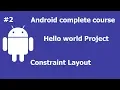 Make you First Android Hello World App Complete android Course
