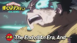YouTube影片, 內容是我的英雄學院 FINAL SEASON 的 第 161 話預告