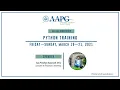 Workshop Python Training Day 1 AAPG Unpad SC 2021