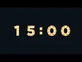15 MINUTE TIMER Gentle Alarm Ultra 4K