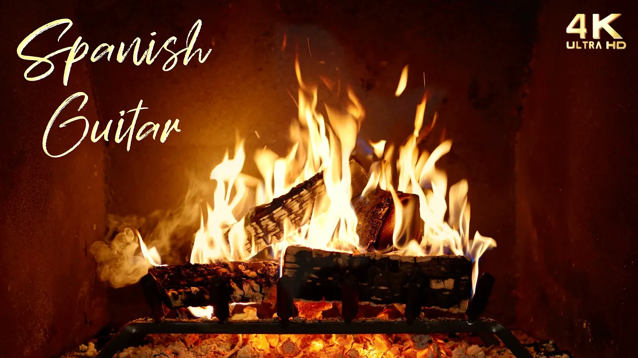 π₯ Relaxing Spanish Guitar Music Fireplace π₯ π₯ Relaxing Spanish Guitar Music Fireplace π₯