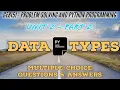 GE8151 MULTIPLE CHOICE QUESTIONS AND ANSWERS DATA TYPES MCQ Q A PSPP TAMIL UNIT2