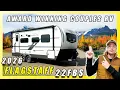 2026 FLAGSTAFF MICROLITE 22FBS THE PERFECT COUPLES TRAVEL TRAILER LIGHTWEIGHT UNDER 25FT QUALITY