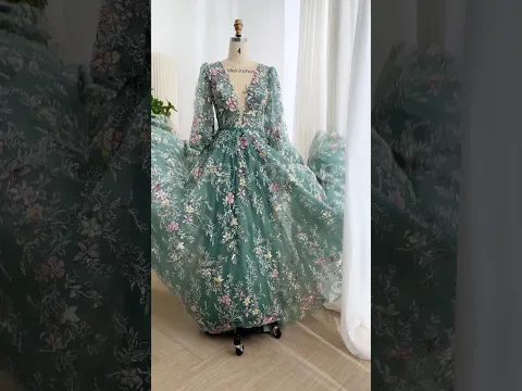 Making a short sleeves V neck teal prom dress. #dress #promdress #custommade #fashion #wedding
