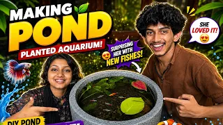 Minsha surprised 🤣🔥 Fish aquarium 😍😍 woow