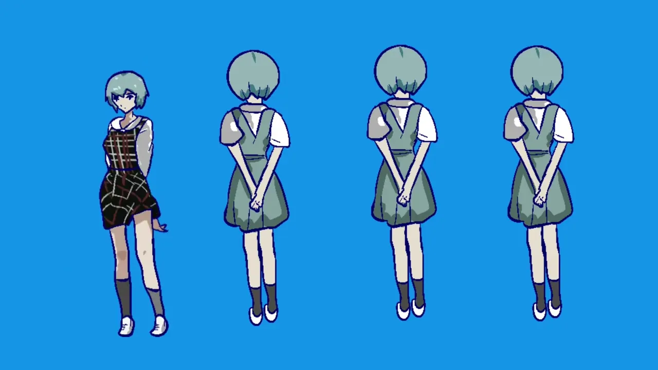 Rei Ayanami Fan Animation