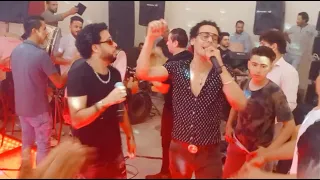 انا بحبك اكتر شوقي ليك بيكتر نزهي القلوب تامر النزهي مع محمد سعد في افراح شعبي مصريه 