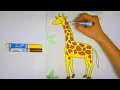 Giraffe Coloring