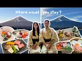 Ryokans with the best Mt Fuji view Kawaguchiko part 1 Japan travel vlog