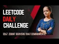 Leetcode 1267 Count Servers that Communicate Java Simple Approach Counting