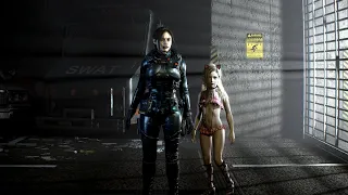 resident evil 2 remake claire agent wetsuit costume biohazard 2 mod 4k 