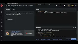 Codewars Simple multiplication Python 8 kyu