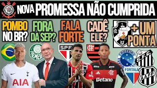RICHARLISON NO BR? LAMACCHIA EXPULSO? PLATA SUMIU| VASCO: +1 PONTA? TIMÃO, CALLERI, ZÊRO E+