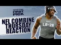 NFL Combine 2024 Thursday Recap DL LB Winners Up Stock Down