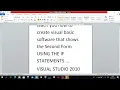 How to add another form in Visual Basic using Visual Studio 2010