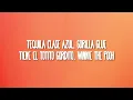 Blessd, Anuel AA - CAPCANA COCOA (Letra/Lyrics)