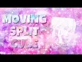 how to do the moving split cube star