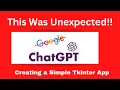 Creating a Simple Python Tkinter App with ChatGPT Introduction