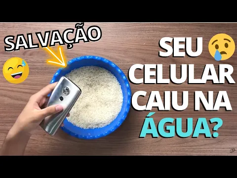 Download MP3 Celular Caiu Na Água e Não Liga Mais? E Agora? Como Salvar? Arroz é a Solução!