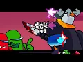 Download Lagu Zanta But Green , Red And Black Imposter Sings It - (Friday Night Funkin') - FNF Cover