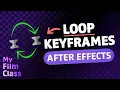 How to LOOP Keyframes in After Effects Using Expressions