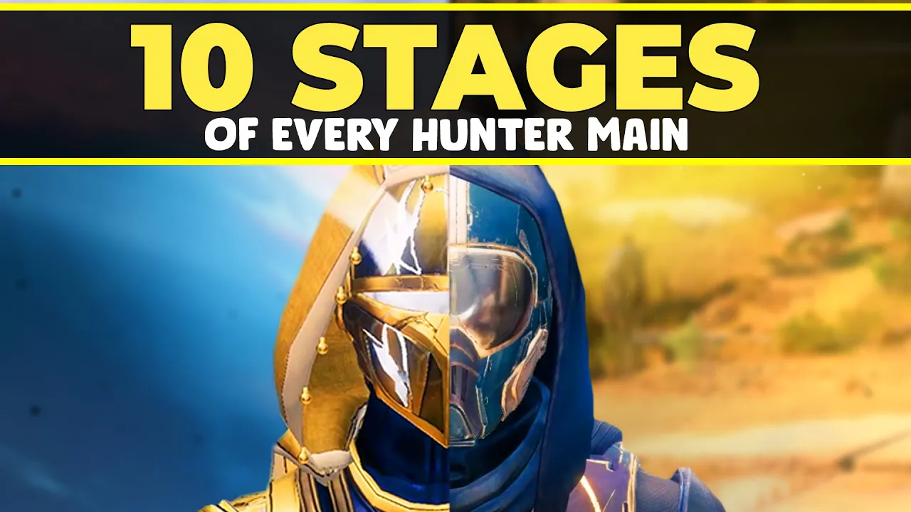 The 10 Stages of Every Hunter Main (Destiny 2)