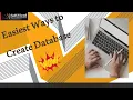 Two easiest ways to Create Database in MS SQL