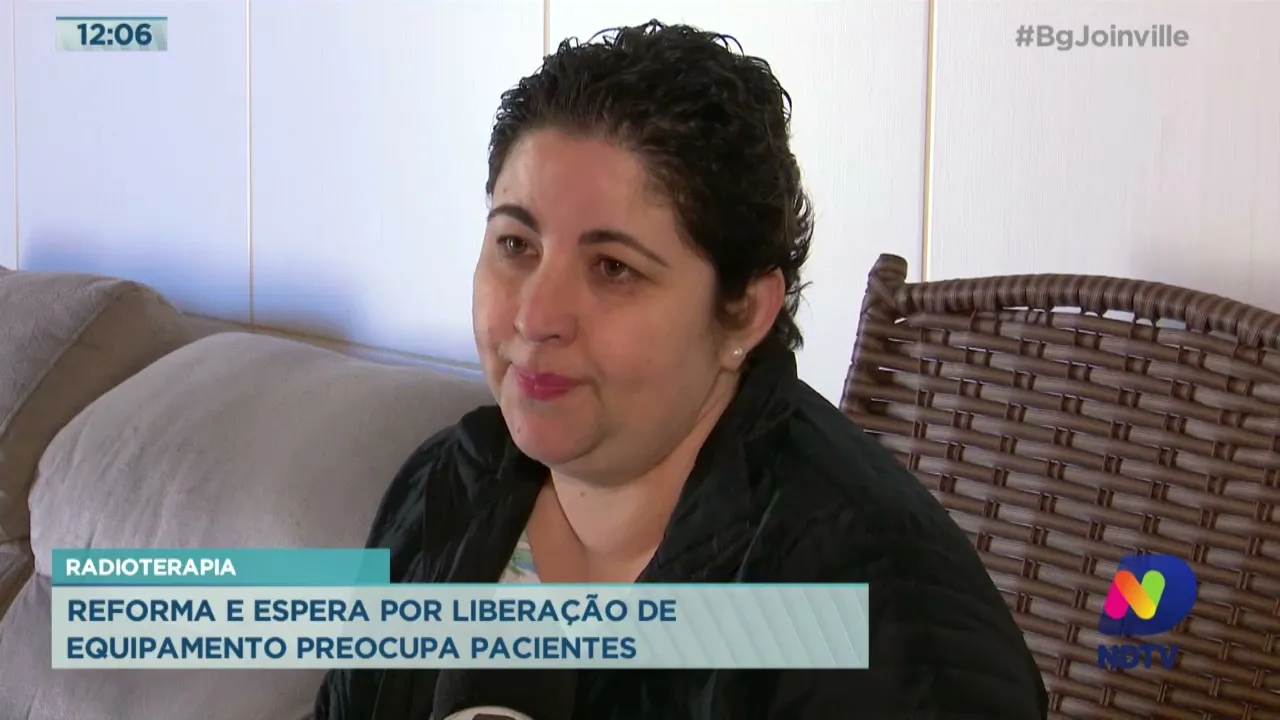 Radioterapia: reforma e espera por liberação de equipamento preocupa paciente