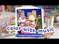 Color With Me Fuzzy in Love Coloring Book Jazzy Music