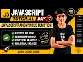 Welcome to Day 17 of our JavaScript Tutorial Series Code With Mahesh